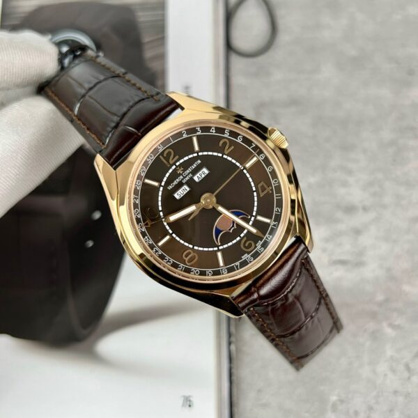 Đồng hồ Vacheron Constantin 4000E Replica 11 Mặt Chocolate Nhà Máy ZF 40mm (1)