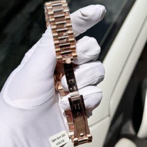 Đồng Hồ Rolex Day-Date Bọc Vàng Đính Moissanite Full Mặt GM V2 40mm (2)