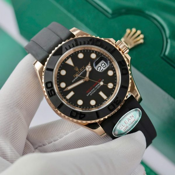 Đồng Hồ Rolex Yacht-Master Bọc Vàng Hồng 18K Replica 1 1 40mm (3)