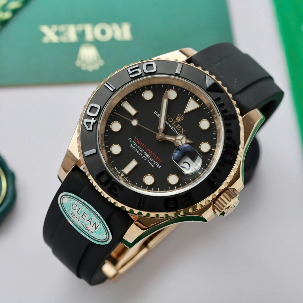 Đồng Hồ Rolex Yacht-Master Bọc Vàng Hồng 18K Replica 1 1 40mm (3)