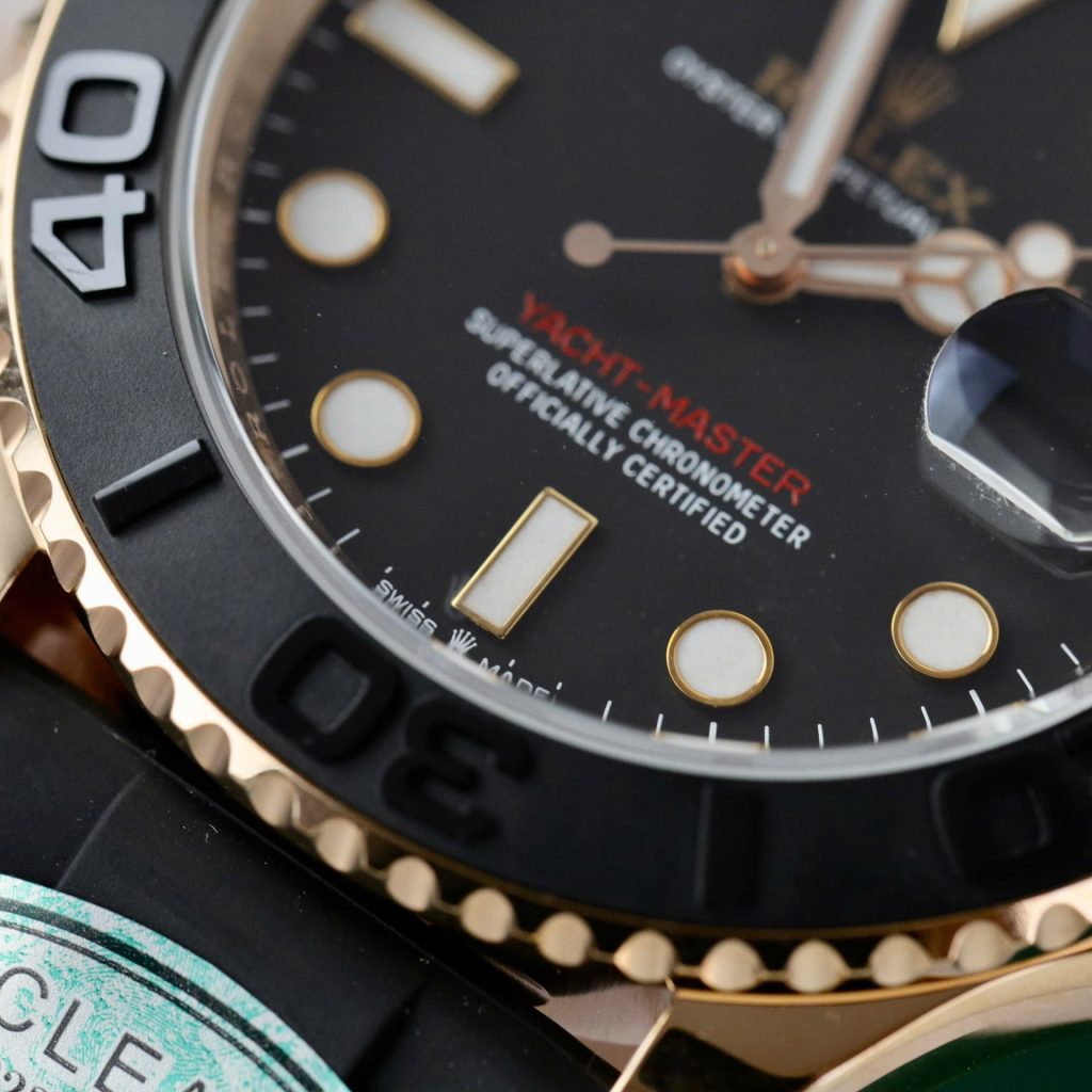 Đồng Hồ Rolex Yacht-Master Bọc Vàng Hồng 18K Replica 1 1 40mm (3)