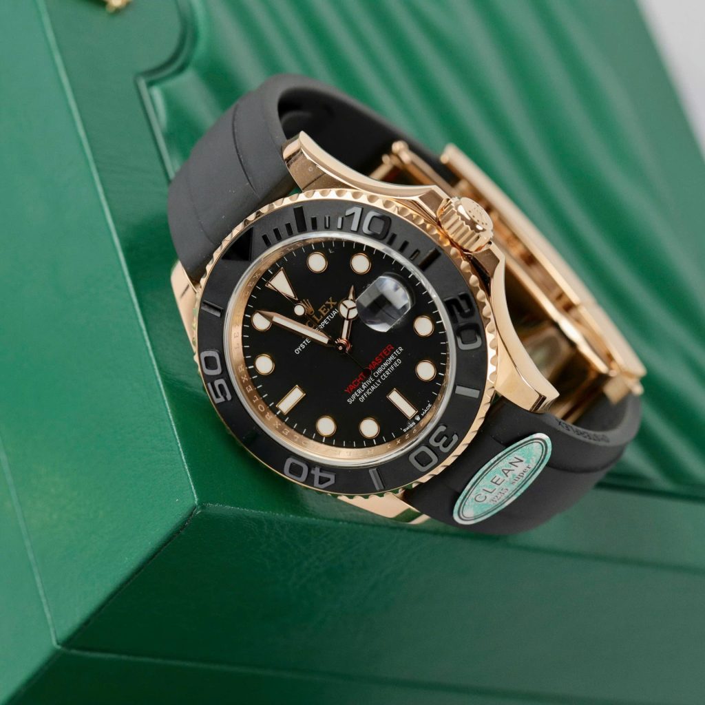 Đồng Hồ Rolex Yacht-Master Bọc Vàng Hồng 18K Replica 1 1 40mm (3)