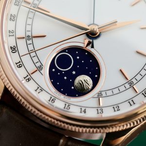 Đồng Hồ Rolex Cellini Moonphase 50535 Replica 11 Dây Da Nâu (1)