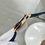 Đồng Hồ Hublot Màu Xanh Blue Đính Đá Nhà Máy HB 38mm (6)