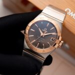 Đồng Hồ Omega Constellation Mặt Nâu Rep 11 Máy Thụy Sỹ VS Factory 38mm (2)