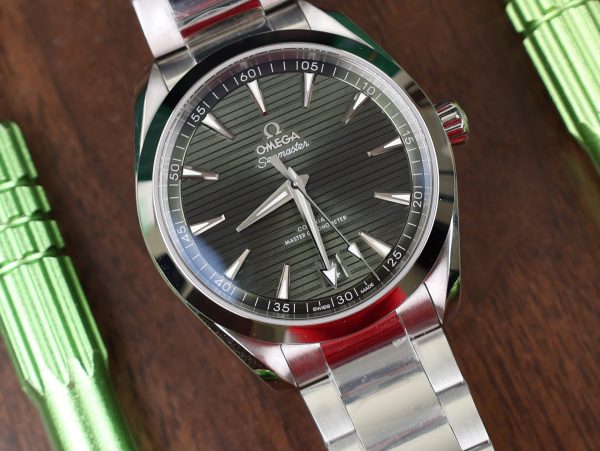 Đồng Hồ Omega Seamaster Aqua Terra Replica 11 Thụy Sỹ Dây Kim Loại (1)