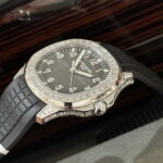 Đồng Hồ Patek Philippe Aquanaut 5167 Rep 11 Độ Moissanite Baguette 40mm (1)