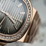 Đồng Hồ Patek Philippe Nautilus 5711 Replica 11 Bọc Vàng Độ Kim Cương Tự Nhiên 40mm (10)