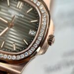 Đồng Hồ Patek Philippe Nautilus 5711 Replica 11 Bọc Vàng Độ Kim Cương Tự Nhiên 40mm (10)