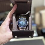 Đồng Hồ Patek Philippe Nautilus 5723 Replica 11 Đính Đá Sapphire Xanh 40mm (1)
