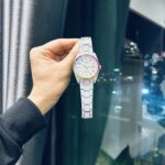 Đồng Hồ Rolex DateJust Rainbow Replica 11 Đính Full Kim Cương Moissanite 41mm (2)
