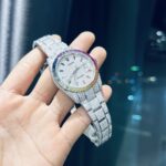 Đồng Hồ Rolex DateJust Rainbow Replica 11 Đính Full Kim Cương Moissanite 41mm (2)