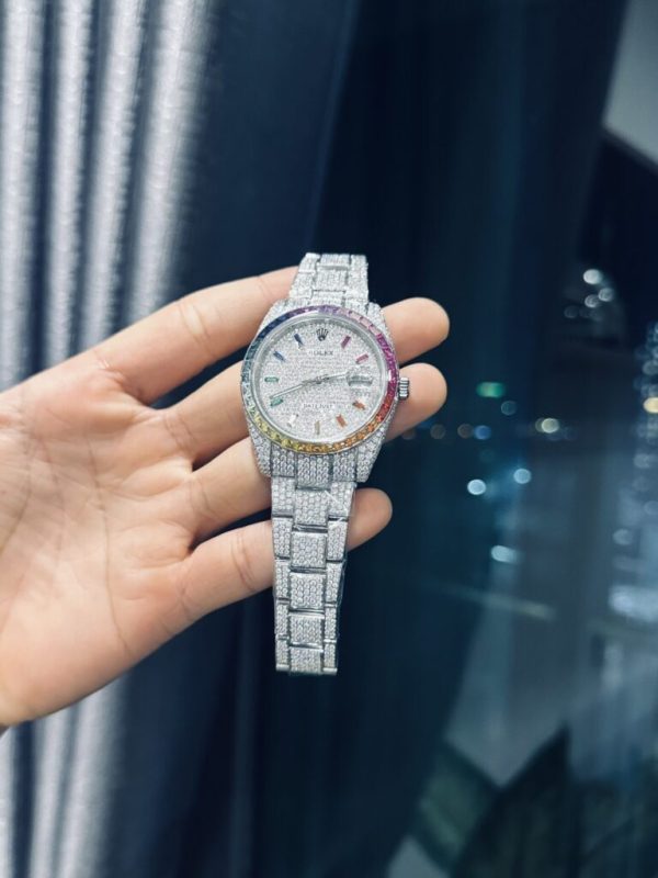 Dong-Ho-Rolex-DateJust-Rainbow-Replica-11-Dinh-Full-Kim-Cuong-Moissanite-41mm-1-768x1024