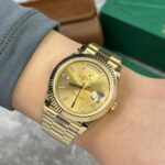 Đồng Hồ Rolex Day-Date 228238 Rep 11 Thụy Sỹ Dây President V2 GM Factory 40mm (2)