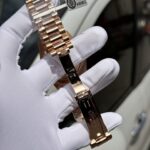 Đồng Hồ Rolex Day-Date Độ Đá Ruby Đỏ Baguette Moissanite GM Factory 40mm (9)
