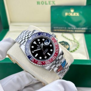 Đồng Hồ Rolex Pepsi GMT-Master II 126710blro Clean Factory V3 40mm (2)