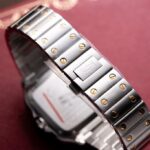 Đồng Hồ Cartier Santos Replica 11 Nữ Màu Demi Nhà Máy BV 35 (9)