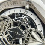 Đồng Hồ Hublot Big Bang Sang Bleu II Replica 11 Vỏ Gốm Trắng 45mm (1)