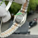 Đồng Hồ Nữ Rolex DateJust Replica 11 Mặt Xà Cừ Đính Đá 31mm (1)