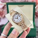 Đồng Hồ Rolex Datejust 278275 Replica 11 Nữ Mặt Khảm Xà Cừ 31mm (2)