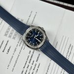 Đồng Hồ Patek Philippe 5168G Đính Moissanite Baguette Blue 42mm (9)