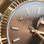 Đồng Hồ Rolex DateJust 126331 Rep 11 Dây Oyster Mặt Nâu Clean 41mm (4)