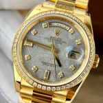 Đồng Hồ Rolex Day-Date Replica 11 Mặt Thiên Thạch Đính Đá RA 36mm (1)