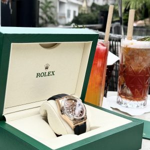 Đồng Hồ Rolex Replica 11 Sky-Dweller 336235 Mặt Chocolate 42mm