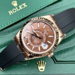 Đồng Hồ Rolex Replica 11 Sky-Dweller 336235 Mặt Chocolate 42mm