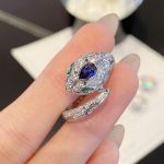 Nhẫn Bvlgari Chế Tác Vàng Trắng Kim Cương Đá Quý Tự Nhiên (7)