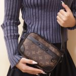 Túi Đeo Chéo Louis Vuitton LV Wearable Wallet Màu Nâu
