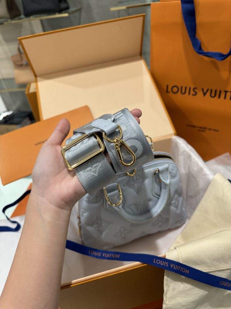 Túi Xách Louis Vuitton Alma BB Màu Xanh Siêu Cấp 24 (1)
