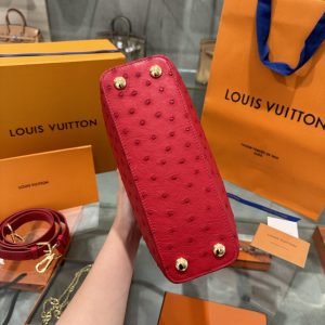 Túi Xách Louis Vuitton LV Capucines Da Đà Điểu Nhập Khẩu VVIP 27cm (6)