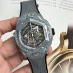 Đồng Hồ Hublot Big Bang Sang Bleu II Gốm Xám Nhà Máy BBF 45mm (1)