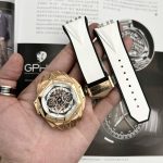Đồng Hồ Hublot Big Bang Sang Bleu II Màu Trắng Nhà Máy BBF 45mm (3)