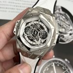 Đồng Hồ Hublot Big Bang Sang Bleu II Titanium Màu Trắng Blue BBF 45mm (1)