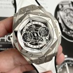 Đồng Hồ Hublot Big Bang Sang Bleu II Titanium Màu Trắng Blue BBF 45mm (1)