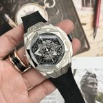 Đồng Hồ Hublot Big Bang Sang Bleu II Titanium Nhà Máy BBF 45mm (1)