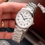 Đồng Hồ Longines Master Collection L2.755.4.78.6 Replica Mặt Trắng 38 (8)