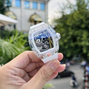 Đồng Hồ Richard Mille RM26-01 Tourbillon Sapphire Gấu Trúc 43mm (1)