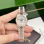 Đồng Hồ Rolex DateJust Nữ Đính Đá Mặt Xà Cừ Demi Rose EWF 31mm (4)