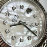 Đồng Hồ Rolex Nam Rep 11 Độ Mặt Xà Cừ Cọc Moissanite DateJust 41mm (1)