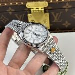 Đồng Hồ Rolex Rep 1:1 Sky Dweller 326934 Mặt Trắng Dây Jubilee 42mm