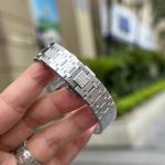 Đồng Hồ Audemars Piguet Royal Oak Rep 11 Mặt Xanh Dây Thép Nữ 34mm (1)