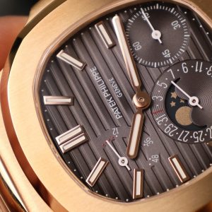 Đồng Hồ Patek Philippe Chế Tác Nautilus 5712 Bọc Vàng Thật Full Chức Năng PPF 40mm (12)