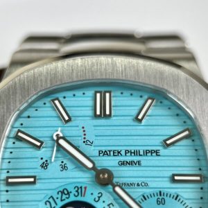 Đồng Hồ Patek Philippe Nautilus 5712 Tiffany & Co Replica 11 Dây Kim Loại 40mm (2)