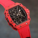 Đồng Hồ Richard Mille Nam Rep 11 RM12-01 Tourbillon Màu Đỏ 40mm (2)