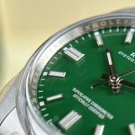Đồng Hồ Rolex Nam Chế Tác Oyster Perpetual 126000 Mặt Xanh Lá Cây Clean Factory 36mm (2)