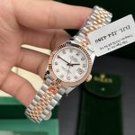 Đồng Hồ Rolex Nữ Rep 11 DateJust Mặt MOP Bọc Vàng Hồng 18K GM Factory 31mm (2)