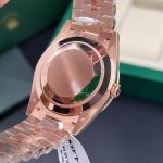 Đồng Hồ Rolex Rep 11 Day-Date Mặt Chocolate Bọc Vàng 18K Trọng Lượng 177gram GM Factory 40mm (1)